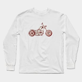 chopper bike vol 2 Long Sleeve T-Shirt